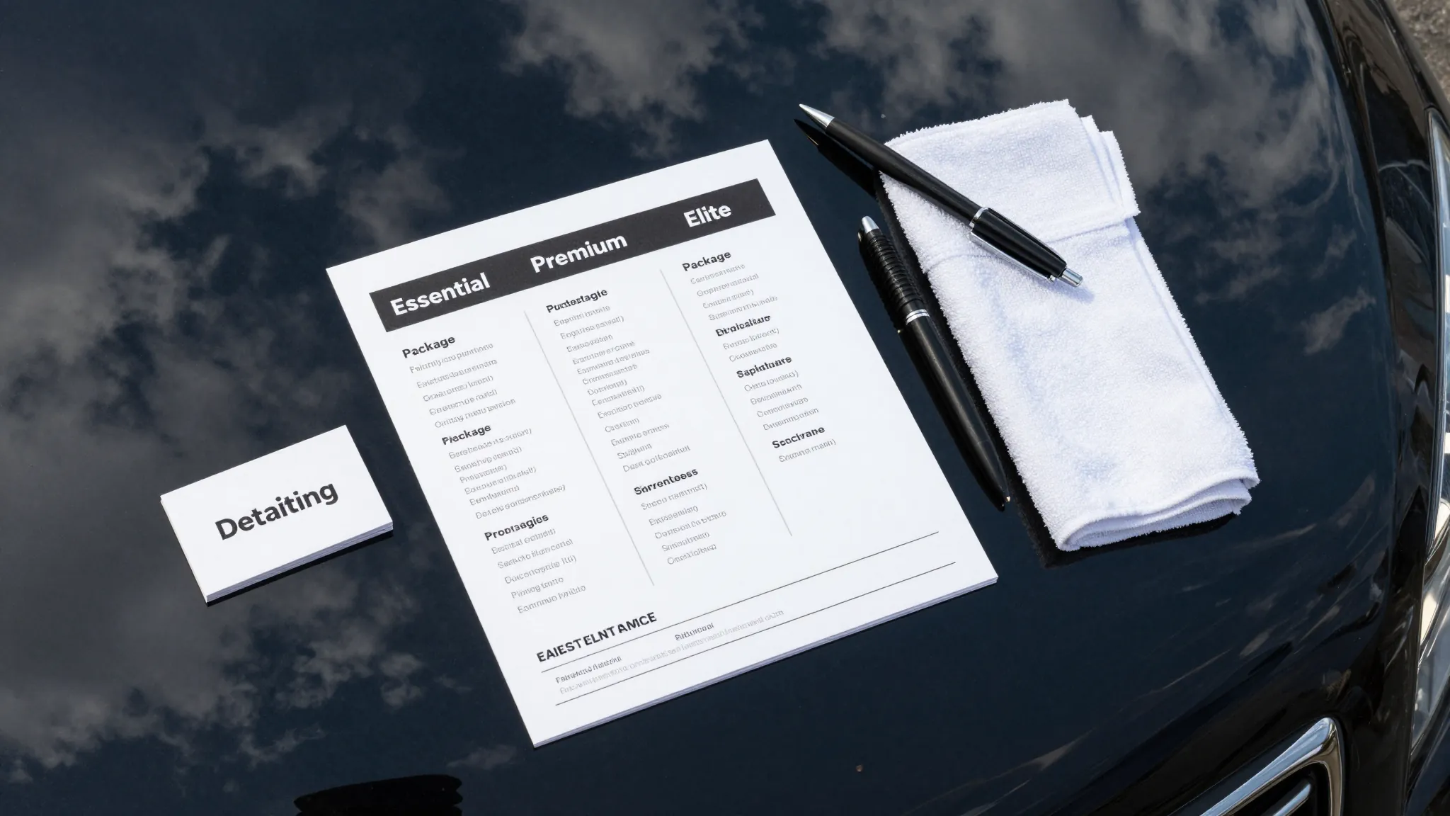 The Ultimate Mobile Detailing Service Menu Template 2026