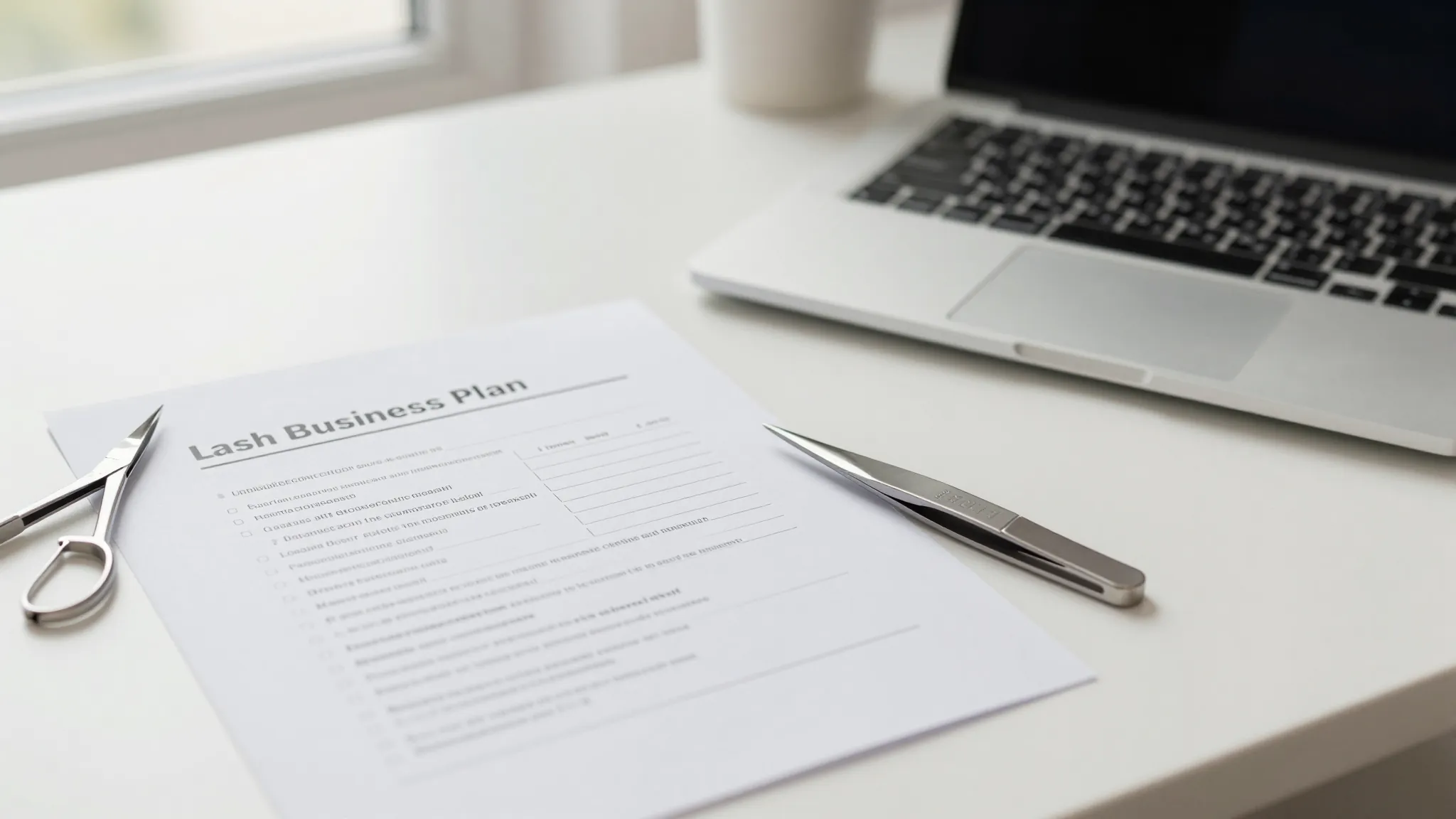 Lash Artist Business Plan Template (Free) 2026