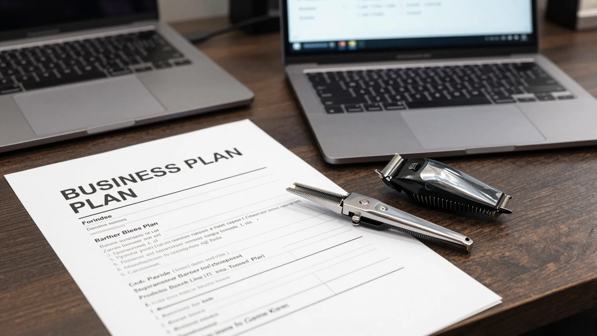 Barber Business Plan Template 2026 (Free Download)